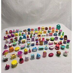 Shopkins Lot of 98 Assorted Figures- Some Duplicates